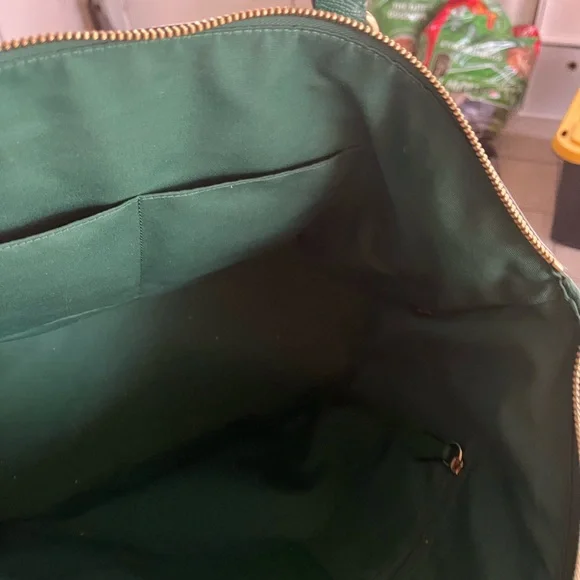 Coach Green Leather Tote - Picture 3 of 6